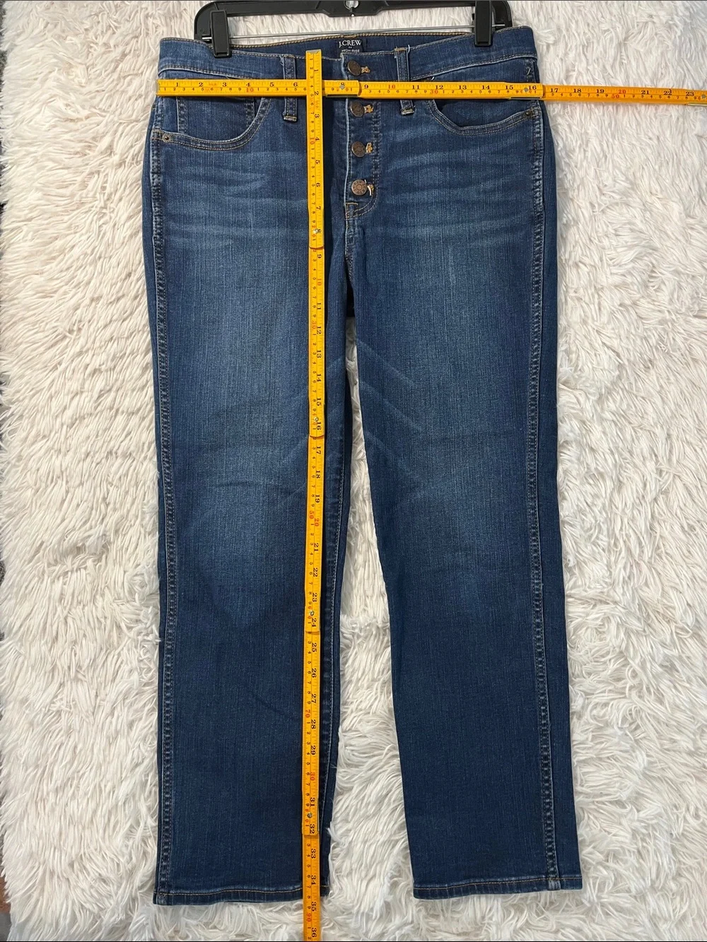 J Crew high rise vintage straight 30